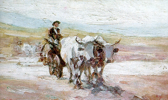 car-cu-boi-nicolae-grigorescu